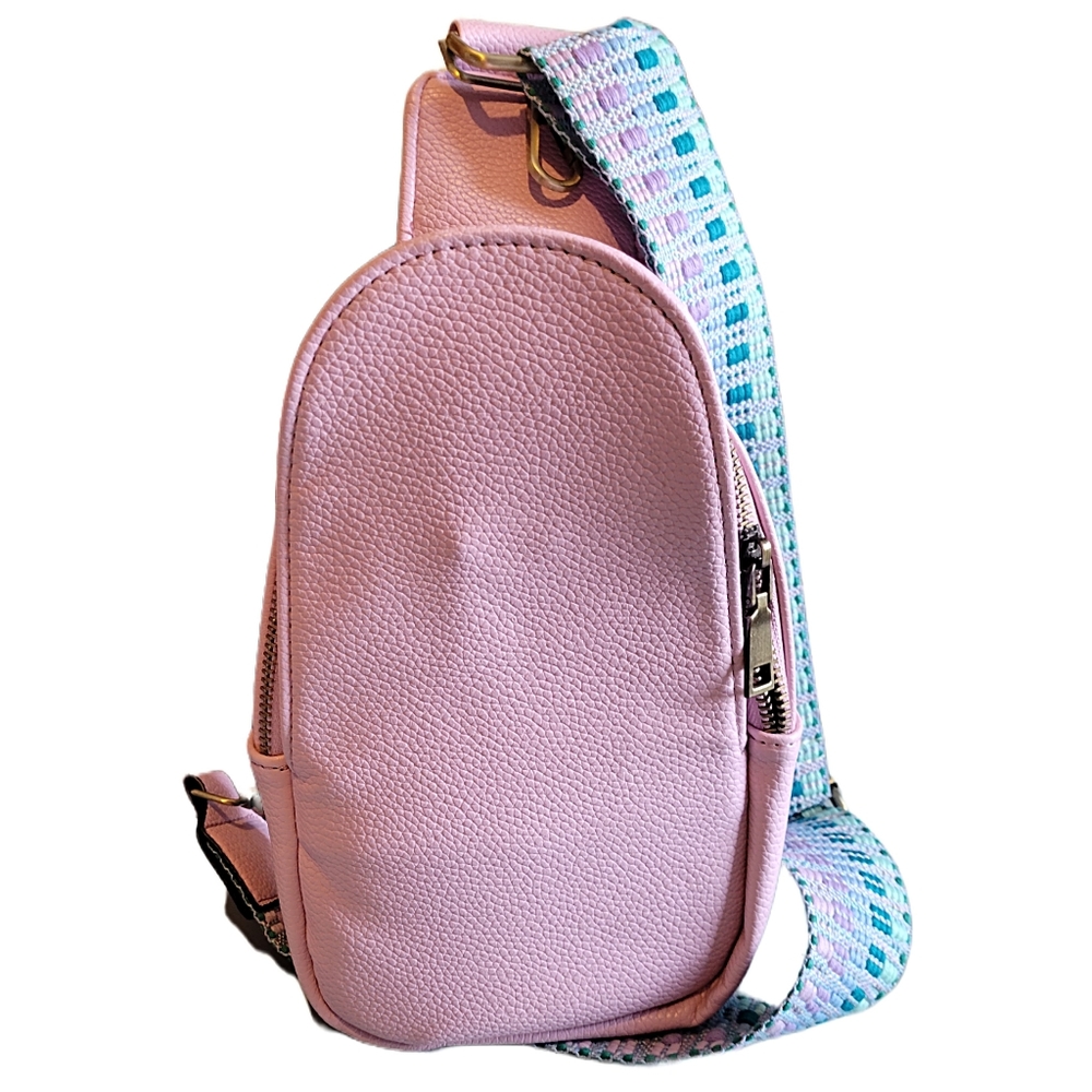 LILAC GUITAR STRAP SLING BAG